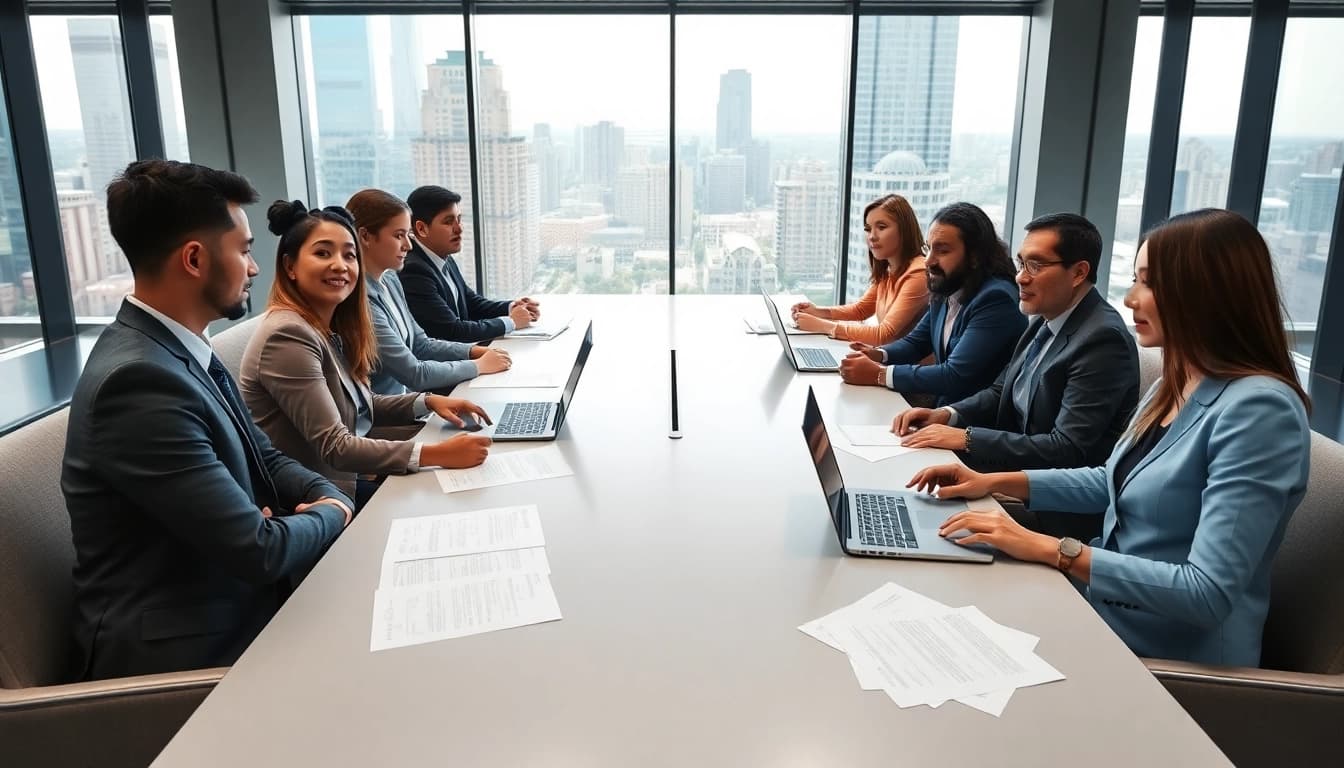 Evaluate pre and post award compliance in a collaborative business meeting setting.