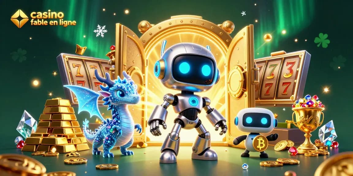 Jouez sur un casino fiable en ligne avec des machines à sous et un univers de trésors scintillants.