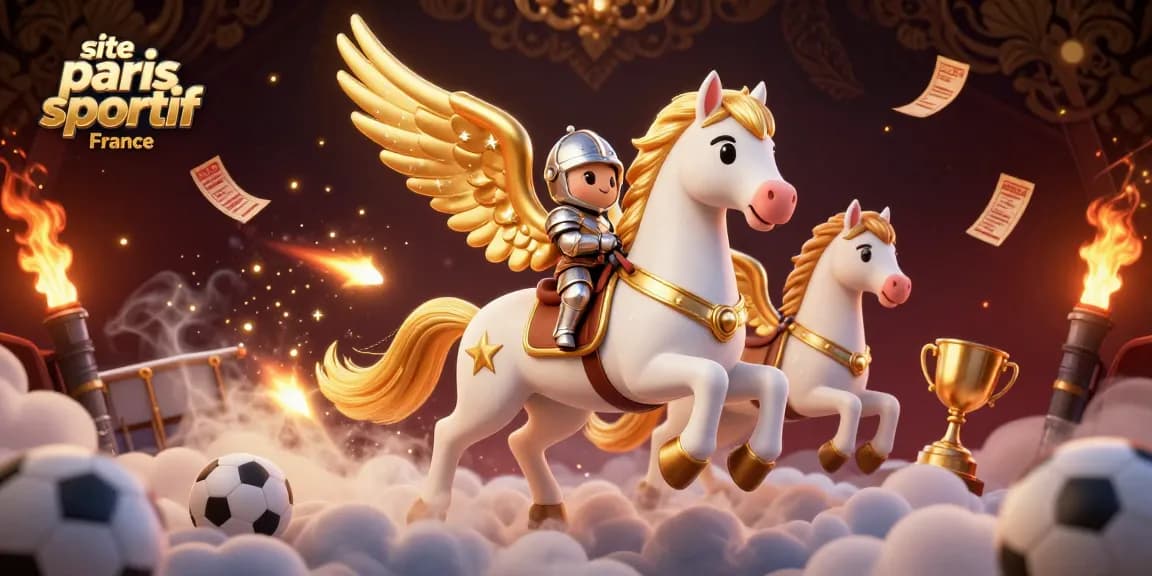 Classez vos paris sportifs sur le site paris sportif France avec cette illustration captivante.