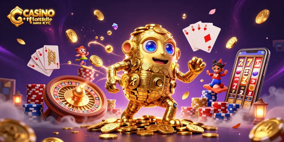 Jouez à des jeux passionnants dans un casino fiable sans KYC et découvrez des jackpots dorés.