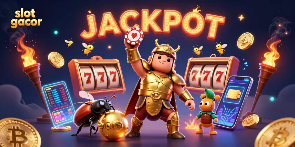 Menangkan jackpot di slot gacor dengan ilustrasi 3D unik dan warna cerah.