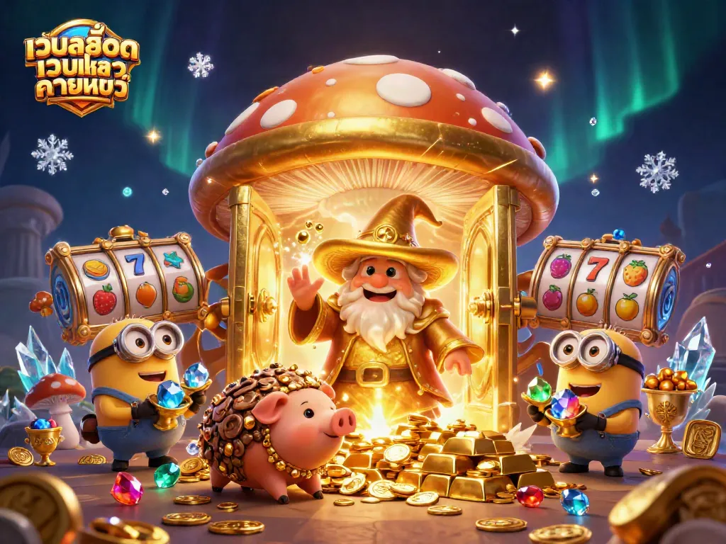 เพลิดเพลินกับเว็บสล็อตเว็บตรง ค่ายใหญ่ โดยมีเวทมนตร์ทองคำและโชคลาภรอคุณอยู่