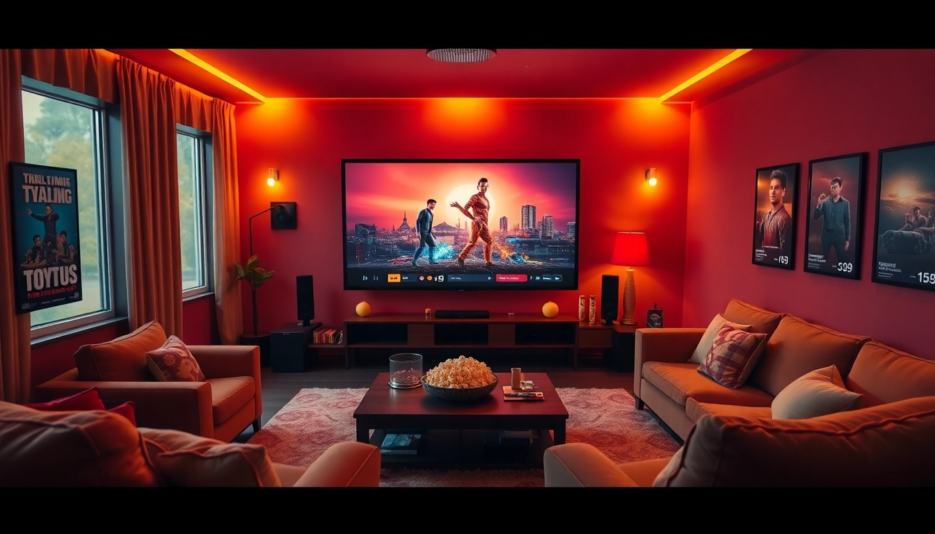 ดูหนังออนไลน์ในโรงภาพยนตร์ที่บ้านพร้อมโซฟานุ่มนวลและป๊อปคอร์นกรอบ
