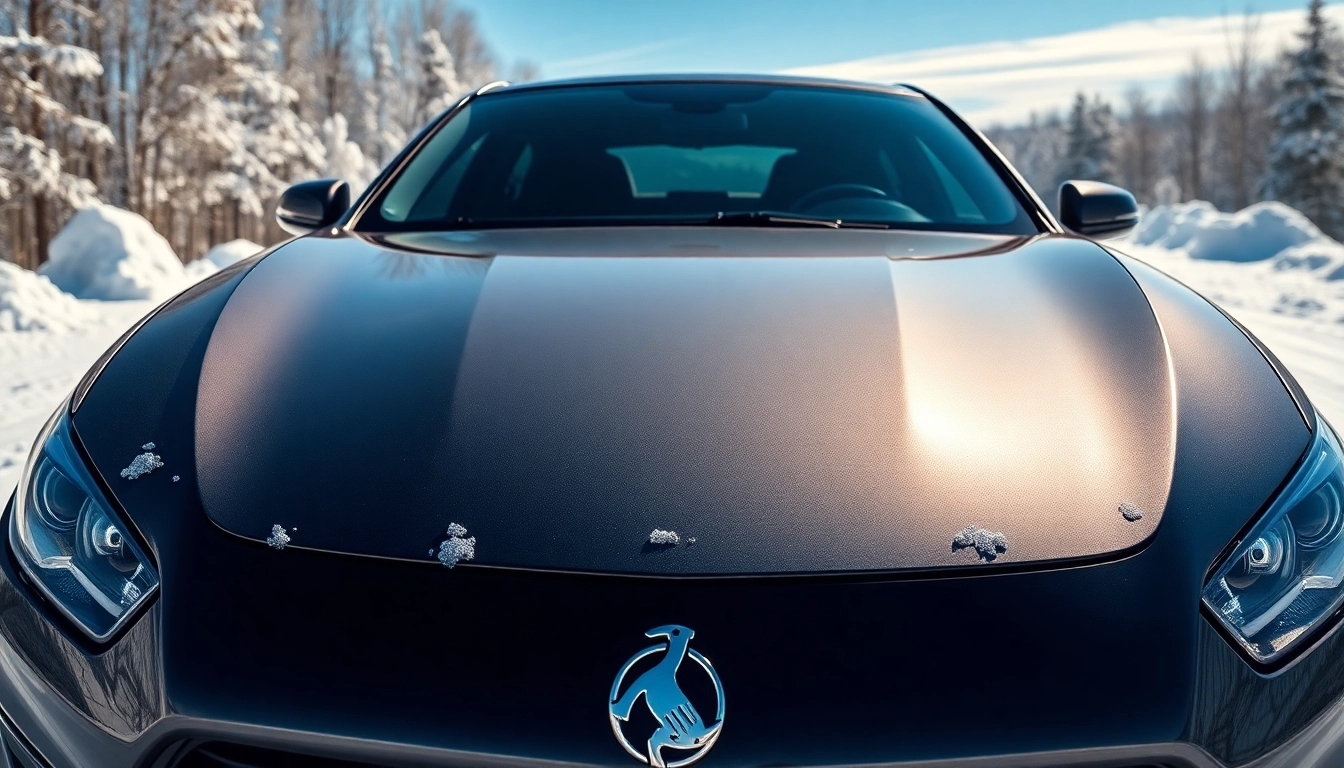 Implement PPF winter road salt protection for your vehicle's shine and durability.