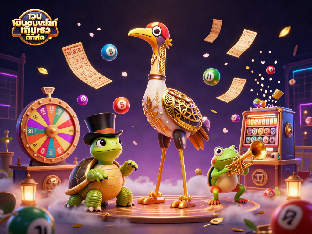 เล่นเกมที่ เว็บพนันออนไลน์ เว็บตรง ดีที่สุด ด้วยสล็อตและลูกบอลลอตเตอรี่สวยงาม