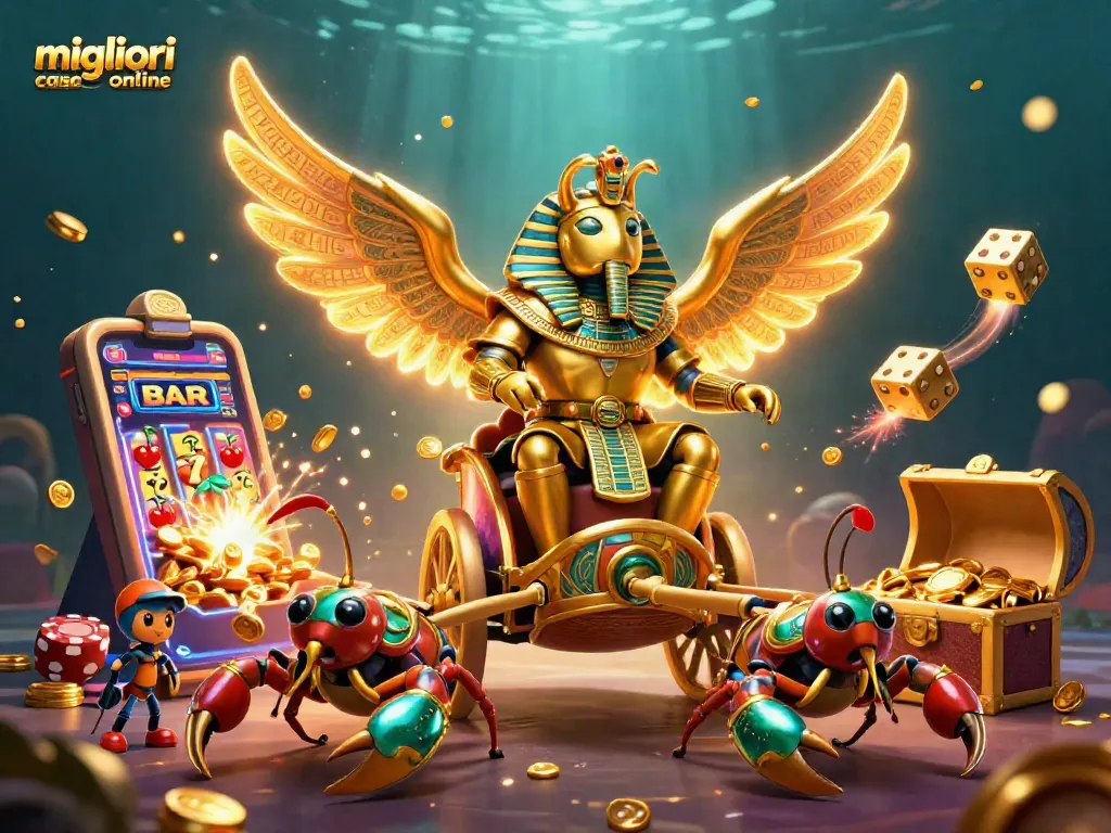 Gioca nei migliori casino online e vinci con slot machine e simboli fortunati