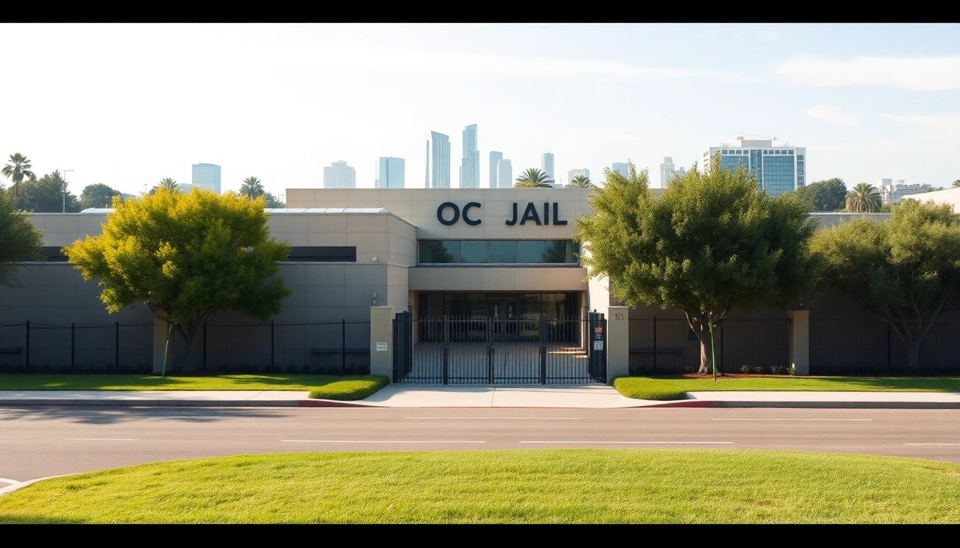 Gain insight into OC Jail's modern facilities and safety features in this detailed image.