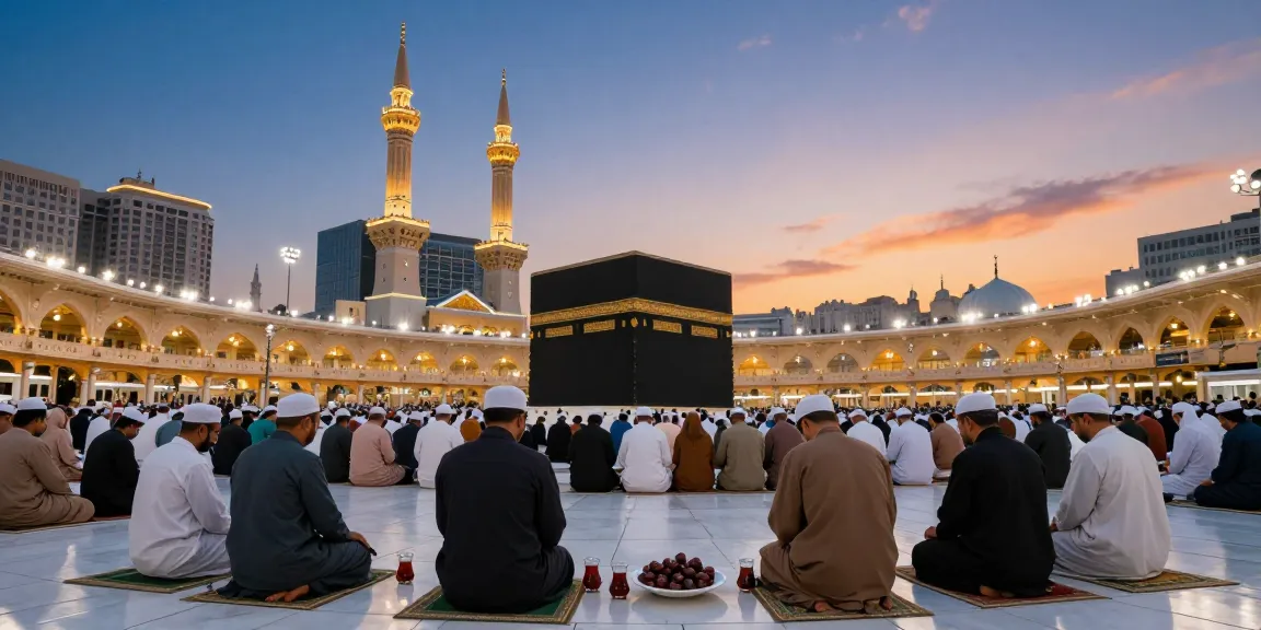 Experience the beauty of umroh ramadhan at Masjidil Haram, where spirituality meets vibrant traditions during your travel journey.