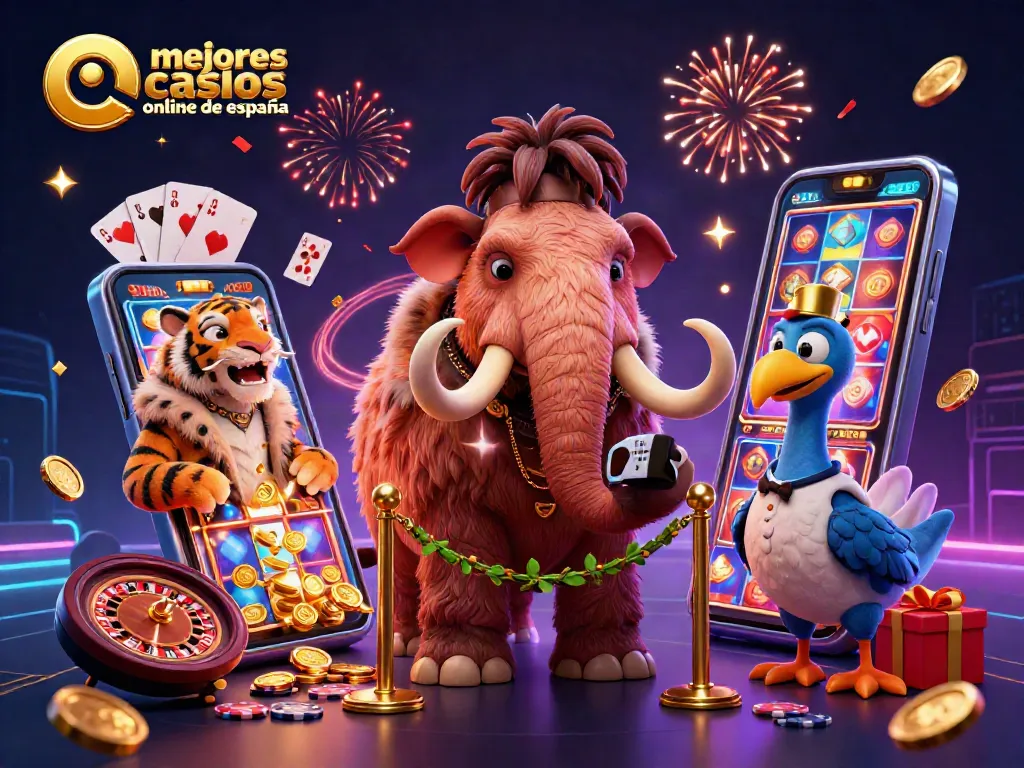 Los mejores casinos online de España traen diversión con una escena llena de acción y personajes únicos.