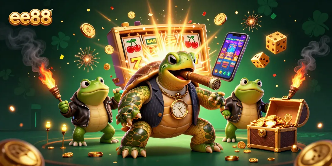 Experience thrilling gameplay at ee88 with vibrant casino elements in an engaging 3D scene.