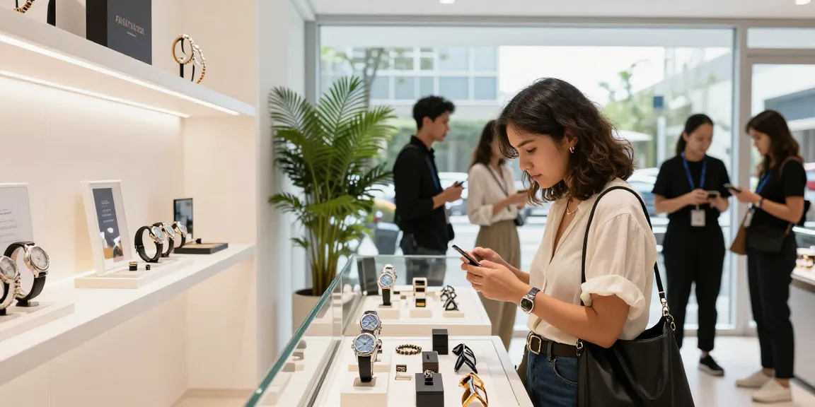 Discover premium 시계 레플리카 in a modern retail store showcasing luxury timepieces and stylish accessories.
