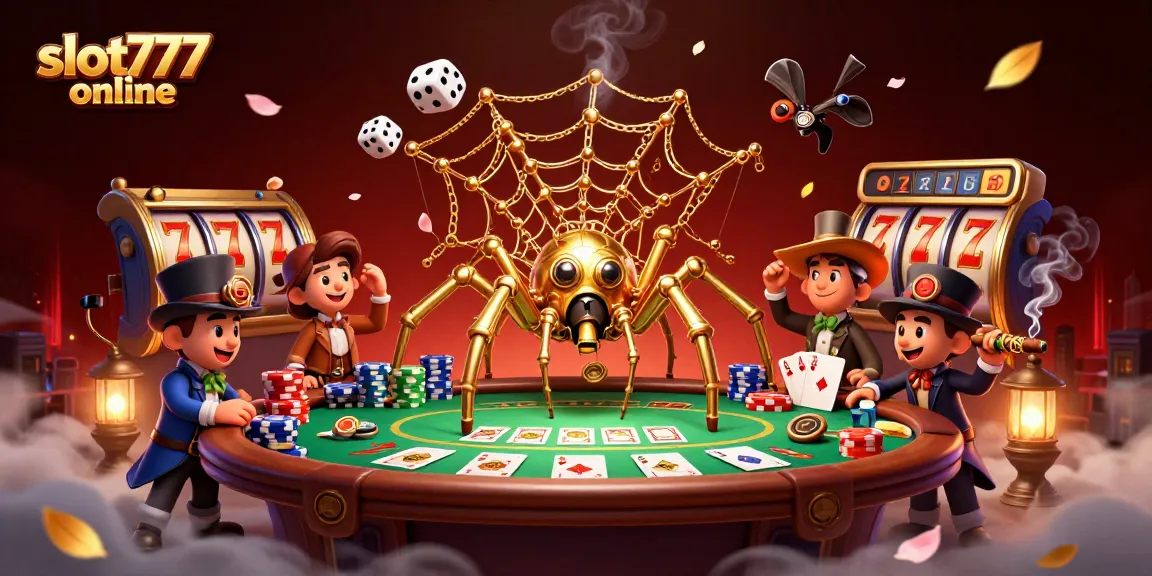 Experience thrilling moments with slot777 online, showcasing steampunk characters and vibrant game elements.