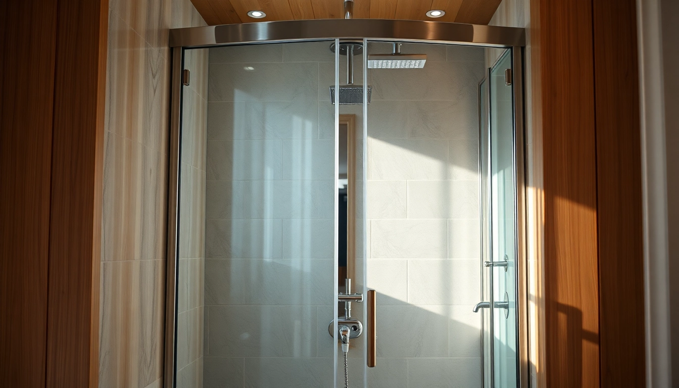 Erleben Sie die elegante sonni Duschkabine mit Glasdetails in einem modernen Badezimmer.