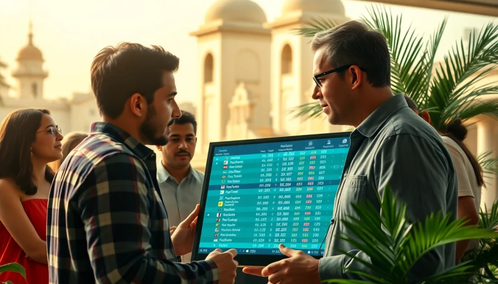 Engaging scene of bettors analyzing best sportsbooks in Brazil amidst vibrant Brazilian culture.