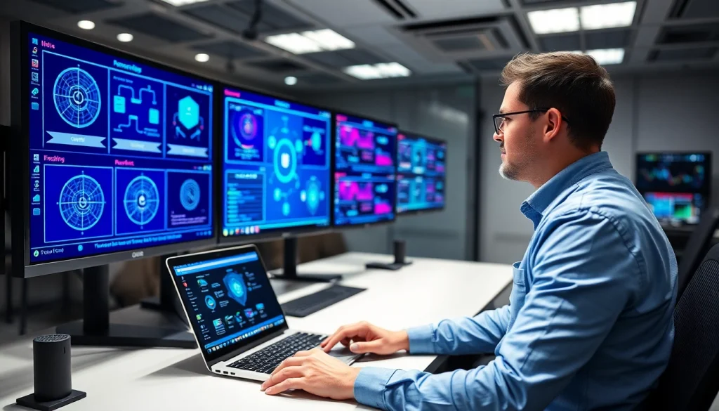Optimize remote patching and monitoring for endpoints with IT technician managing digital systems.