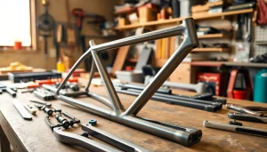Assembling pf940v2 frame only kit highlights precision and craftsmanship in workshop detailing.