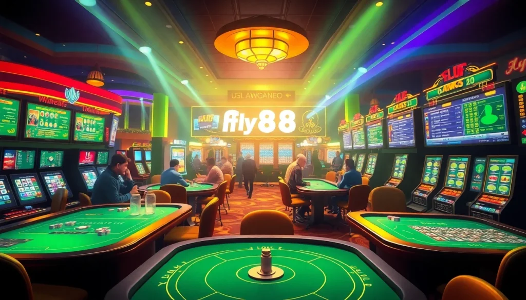 Experience the excitement of online gambling with fly88 com's vibrant digital casino.