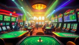 Experience the excitement of online gambling with fly88 com's vibrant digital casino.