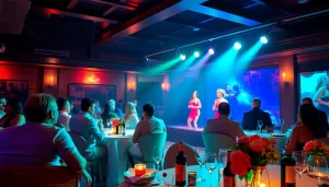 Experience unforgettable Dinner sxm at Club Noir, featuring vibrant performances and gourmet cuisine.