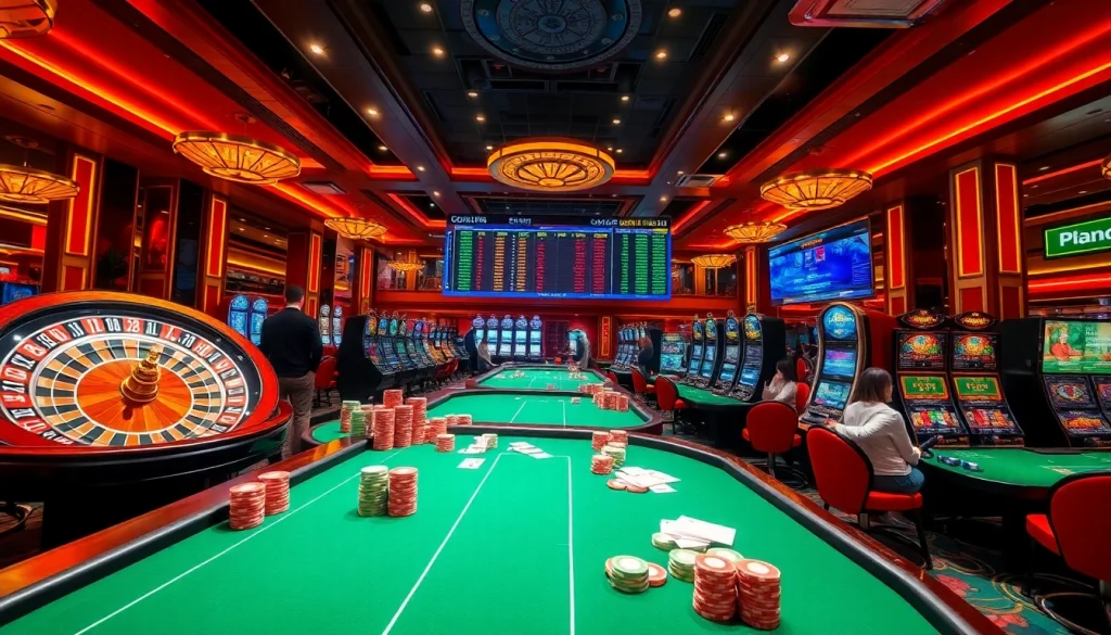 Experience thrilling gameplay at https://fly88.deal/ with vibrant casino tables and action-packed slots.