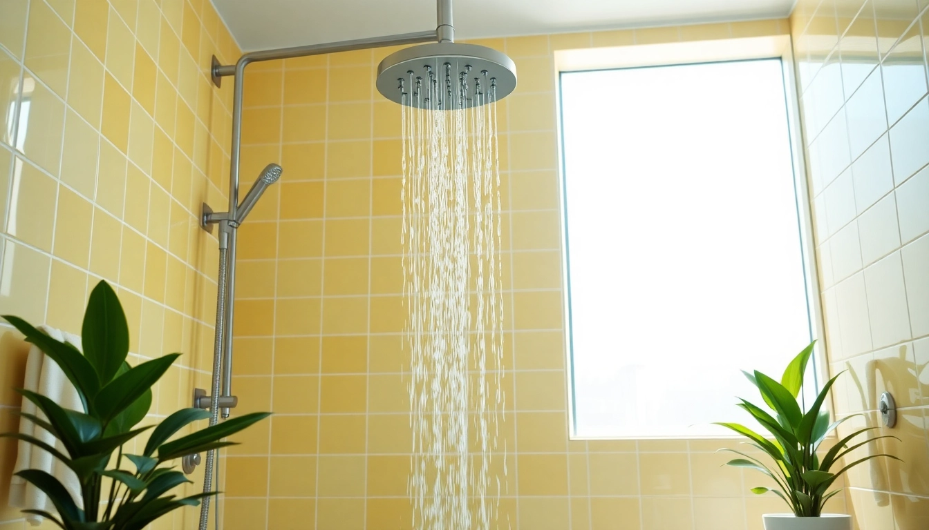 Enjoy a refreshing experience with sunny shower usa inc shower products in a beautifully designed bathroom.
