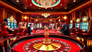 Experience thrilling gameplay at https://fly88.deal/ with vibrant casino visuals capturing excitement.