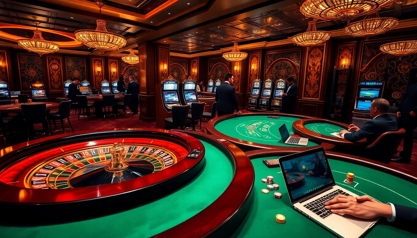 Vivez l'excitation d'un casino en ligne france fiable, avec des tables de jeu luxueuses et des machines à sous vibrantes.