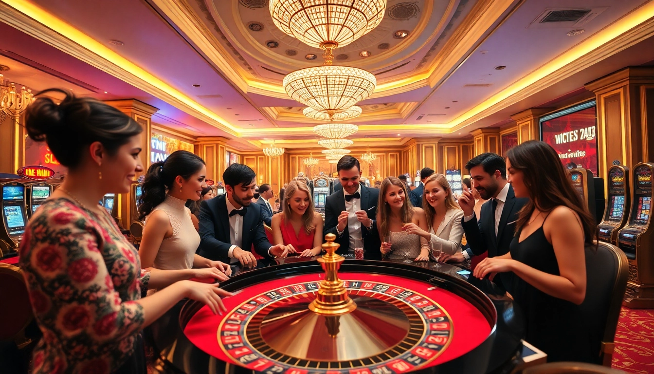Vivez l'excitation des meilleurs casino en ligne avec des joueurs profitant de jeux de table vibrants.