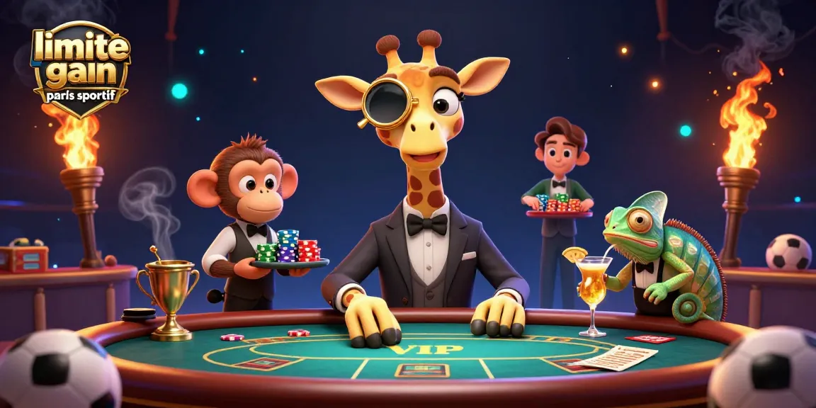 Limite gain paris sportif : misez sur des cotes élevées avec un giraffe parieur dans un casino dynamique