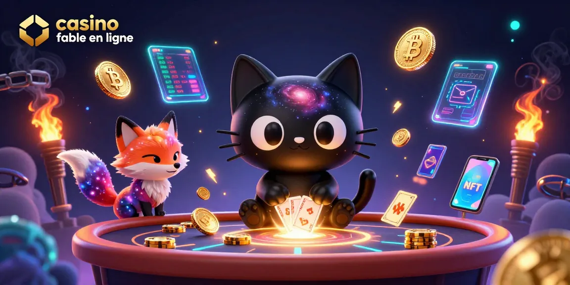 Illustration dynamique d'un casino fiable en ligne avec des personnages de dessins animés et des éléments de jackpot.