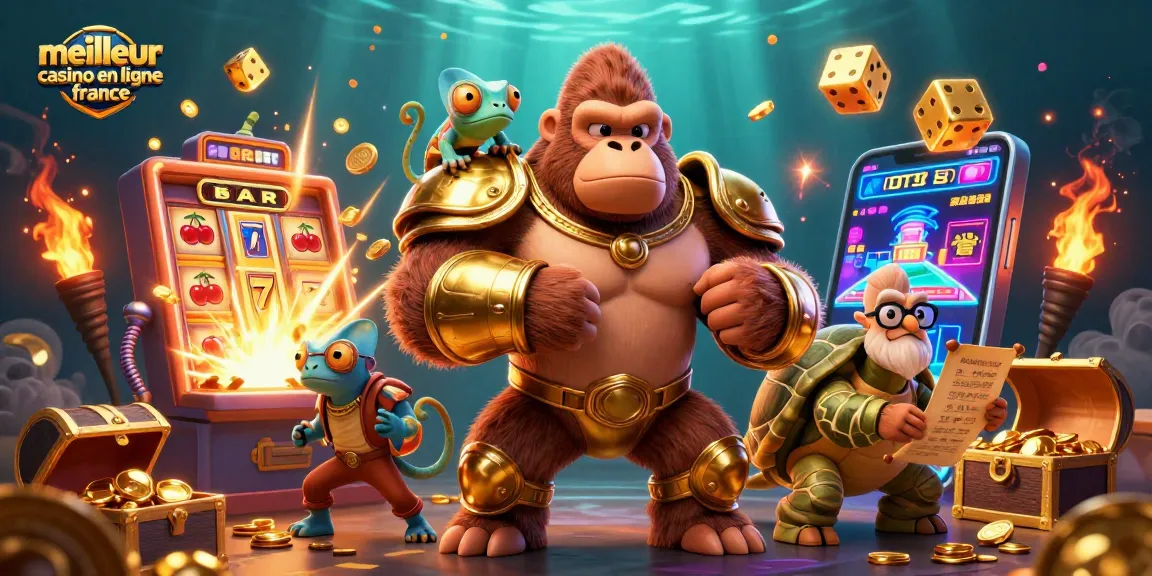 Attirez votre attention avec meilleur casino en ligne france grâce à cette scène dynamique de jeux de casino.